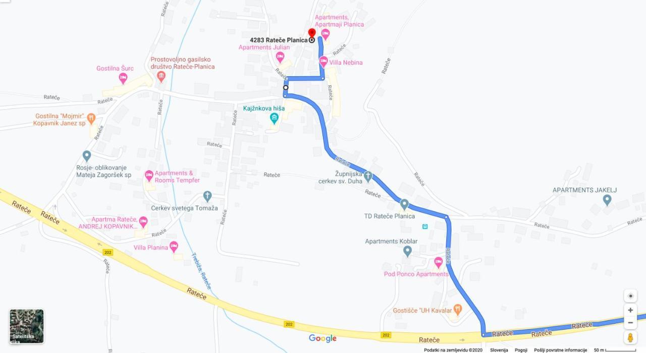 Apartmaji Kramar Ratece Kranjska Gora Esterno foto